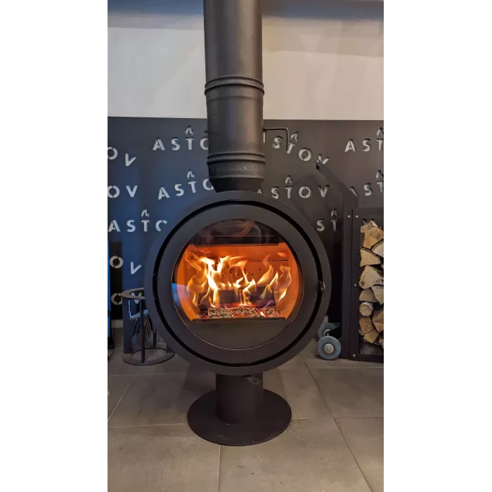 ASTOV D 600, стальная печь-камин, 5 кВт