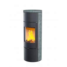 ASTOV R1.0 L K (Талькомагнезит), стальная печь-камин, 5 кВт