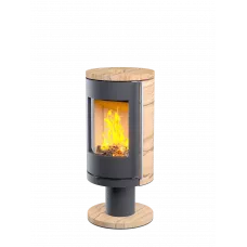 ASTOV R1.0 N K, стальная печь-камин, 5 кВт