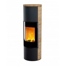 ASTOV R1.0 XL K (Песчаник), стальная печь-камин, 5 кВт