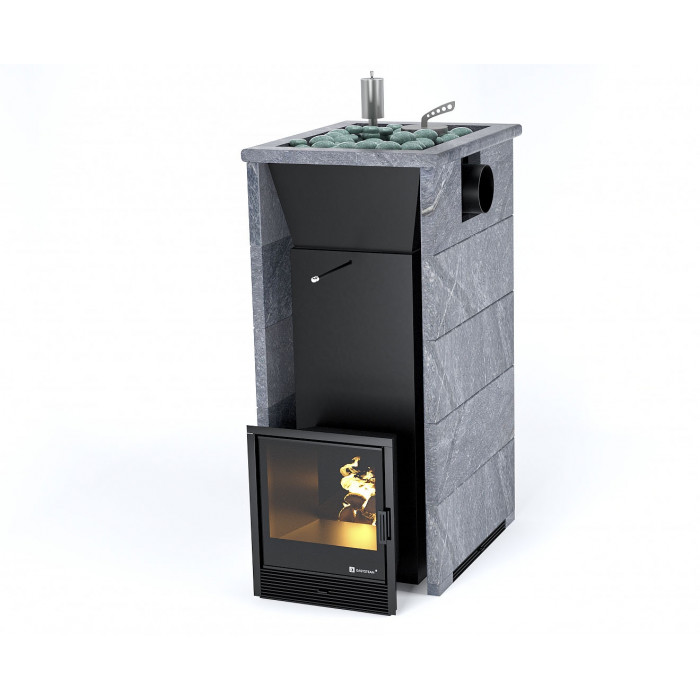 EASYSTEAM Геленджик, в трехстороннем кожухе талькохлорит с открытым верхом, боковое подключение