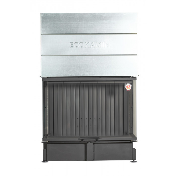 ЭКОКАМИН ДЕЛЬТА 1200х800х450 PB, каминная топка, 22 кВт