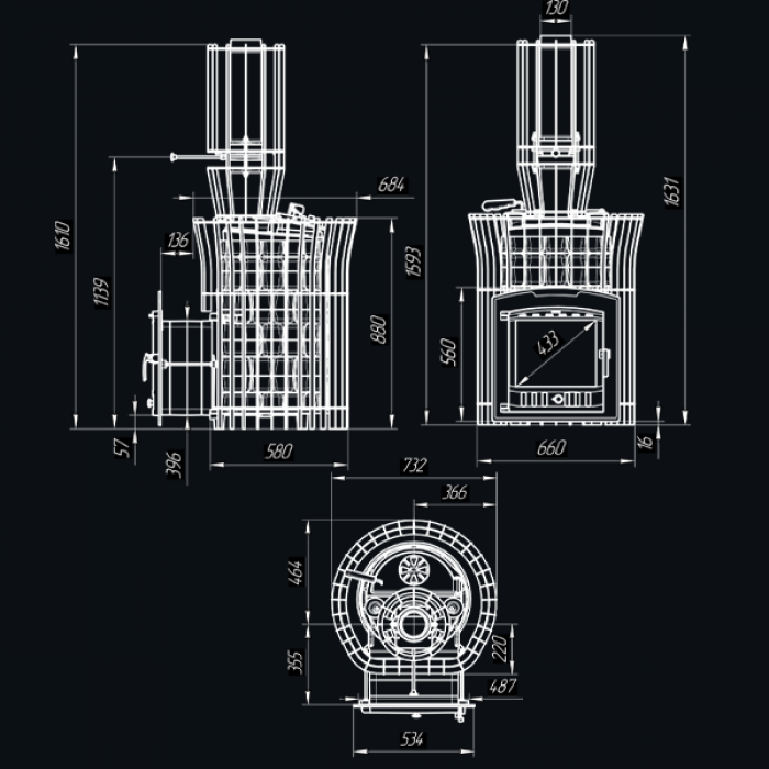 ТЕХНОЛИТ АВАНГАРД ЗК 35 (П2) PRO, Ураган, в сетке тюльпан