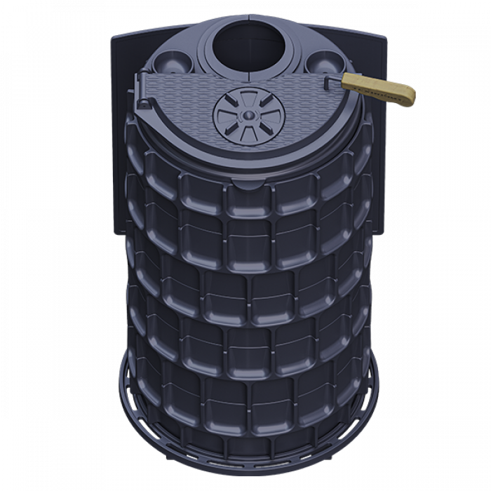 ТЕХНОЛИТ АВАНГАРД ЗК 40 (П2) PRO, чугунная банная печь