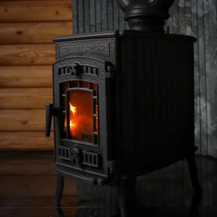 PROMETALL МАЭСТРО, чугунная печь-камин, 15 кВт