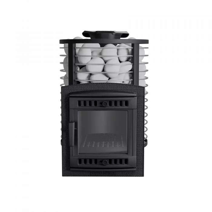 PROMETALL "АТМОСФЕРА М" сетка из прутка, чугунная банная печь, 14 кВт PROMETALL "АТМОСФЕРА М" сетка из прутка, чугунная банная печь, 14 кВт